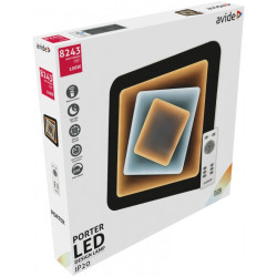 Led plafonjera Dekor Oyster Porter 106W (53W+53W) sa RF daljinskim