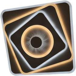 Led plafonjera Dekor Oyster Ewa 124W (62+62) sa RF daljinskim