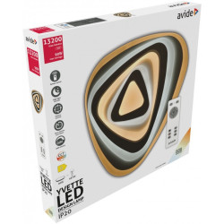 Led plafonjera Dekor Oyster Yvette 90W (45+45) sa RF daljinskim