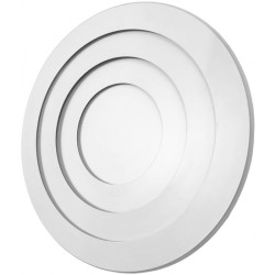 Led plafonjera Dekor Oyster Reese 132W (66+66) sa RF daljinskim