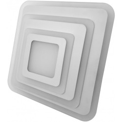 LED plafonjera Oyster Nansy 3D 81W 40.5+40.5 sa RF daljinski