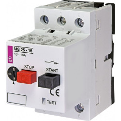 Motorna zaštitna sklopka MS25- 1.6A (1.0-1.6A) 4600060 ETI