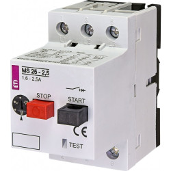 Motorna zaštitna sklopka MS25- 2.5A (1.6-2.5A) 4600070 ETI