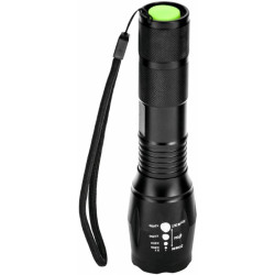 Džepna lampa alu 5W sa fokusiranjem + nosač za bicikle