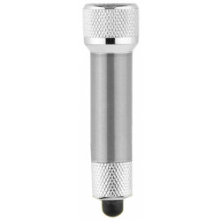 Džepna lampa srebrna sa priveskom za ključeve