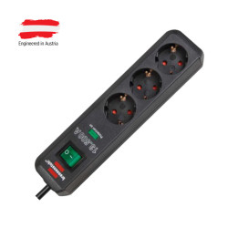 Produžni kabl 3 mesta 1.5m 1.5mm2 + prekidač i zaštita