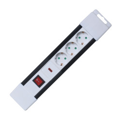 Produžni kabl 3 mesta 2m 1.5mm2 + prekidač i zaštita