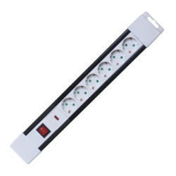 Produžni kabl 6 mesta 2m 1.5mm2 + prekidač i zaštita