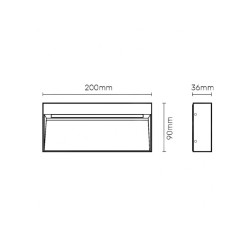 Zidna LED lampa 5.6W