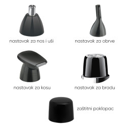 Trimer za kosu, lice i bradu Iskra