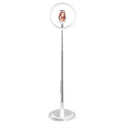 Stalak sa LED svetlom beli