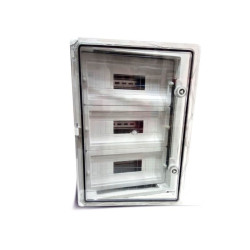 RAZVODNI ORMAN 40x60x17,5 (15X4) ABS TRANSPARENTNI SA NOSAČEM ZA OSIGURAČE