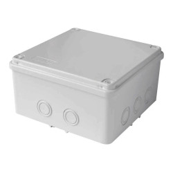 RAZVODNA KUTIJA OG SA VIJCIMA 155X155X80 IP65 SIVA
