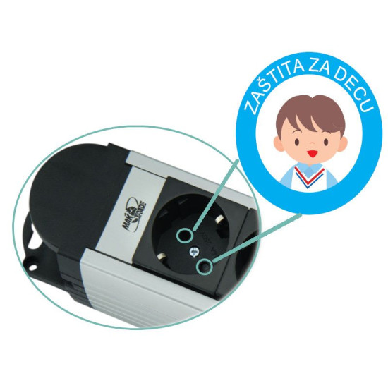 PRODUŽNI KABL 6 MESTA AL 5M +P KB-RB-06KL