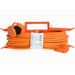 PRODUŽNI KABL JEDNOSTRUKI H05VV-F 3G1,5mm2 15m ORANŽ SA