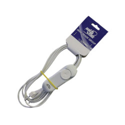 PRIKLJUČNI KABL 3M SA MEÐUGAJTANSKIM DIMEROM BELI