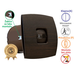VENTILATOR KUPATILSKI SA MICROWAVE SENZOROM MTG A120XS-S-K