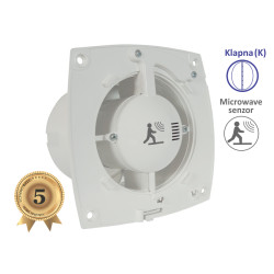 VENTILATOR KUPATILSKI SA MICROWAVE SENZOROM MTG A100MS-K