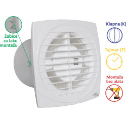 VENTILATOR KUPATILSKI MTG A120-T