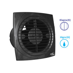 VENTILATOR KUPATILSKI MTG A120S-H ANTRACIT
