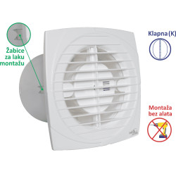 VENTILATOR KUPATILSKI MTG A120-K