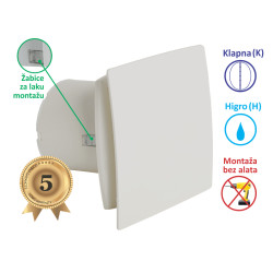 VENTILATOR KUPATILSKI MTG A100XM-H BEŽ