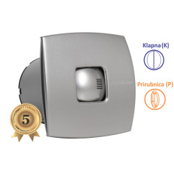 VENTILATOR KUPATILSKI MTG A100SXS-KP SILVER