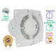 VENTILATOR KUPATILSKI MTG A100MX-PPK