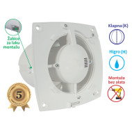 VENTILATOR KUPATILSKI MTG A100MX-H