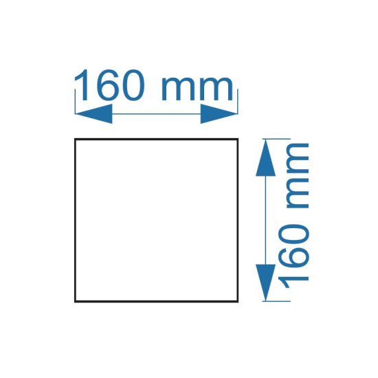 MASKA ZA VENTILATOR KUPATILSKI MTG A100M PVC ZLATNA