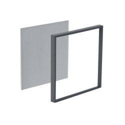 MASKA ZA VENTILATOR KUPATILSKI MTG A100M PVC RAM ZA PLOČICE SIVA