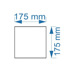 MASKA ZA VENTILATOR MTG A100M STAKLO KAMEN