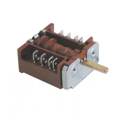 PREKIDAČ RERNE 3+0 16A OSOVINA 23MM KONTAKTI 6X4.6MM EGO 42.04400.027