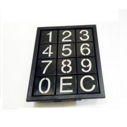 Panel za izbor 12 tipki Necta 254263