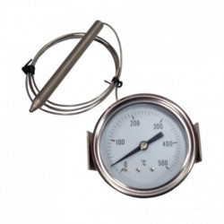 TERMOMETAR RERNE KAPILARNI fi-59mm 500°C KAPILARA 1200mm