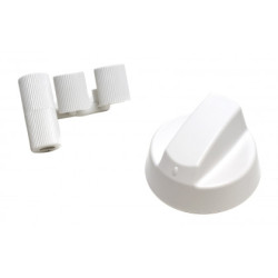 DUGME ZA PROFESIONALNI ŠPORET BELO SA REDUKCIJOM UNIVERZALNO