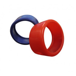 ZAŠTITNA GUMA ZA MANOMETRE 80mm CRVENA I PLAVA SET MASTERCOOL
