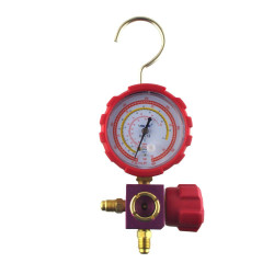 Manometarska baterija-solo VALUE VMG-1-S-H za R410A, R134a, R404A, R407C za VP