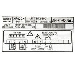 Digitalni termostat Dixell XR 02CX 230V 20A