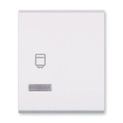 MODE Taster dvostruki 2M sa oznakom bojlera i indikacijom beli