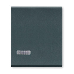 MODE Taster dvostruka 2M sa indikacijom antracit (6582.A)