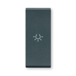 MODE Taster sklopka za svetlo 1M antracit (659.A)