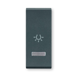 MODE Taster sklopka za svetlo sa indikacijom antracit 1M (659I.A)