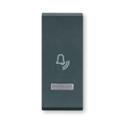 MODE Taster sklopka za zvono sa indikacijom 10A antracit