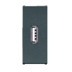 MODE USB punjač 1M 2.1A 5V antracit 6629.A MODE USB punjač 1M 2.1A 5V antracit 6629.A