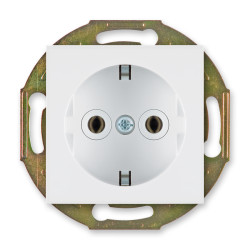 ALING mehanizam dvopolna priključnica sa blokom 16a beli blok