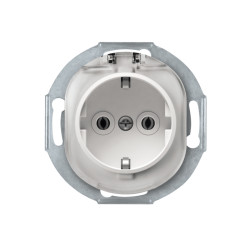 E603.0 Priključnica dvopolna bez maske EON sa porcelanskim telom i poklopcem