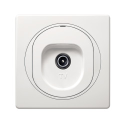 E612I.00 Priključnica antenska EON TV/FM - završna individualna