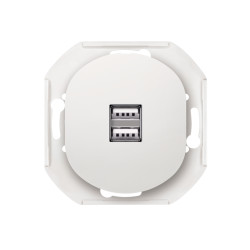 E6161.0 USB punjač bez maske EON beli