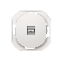 E6162.0 Priključnica bez maske EON USB/USB female Keystone